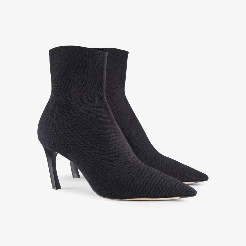 $429 Elegant Black Ankle Boots